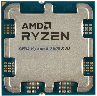 מעבד 6 ליבות AMD Ryzen Zen 4 לגיימרים ללא קירור וללא קופסהAMD 100-000001904 Ryzen 5 7500X3D AM5 Zen 4 6 Cores 96MB Cache 4.5GHz TDP 65W Tray